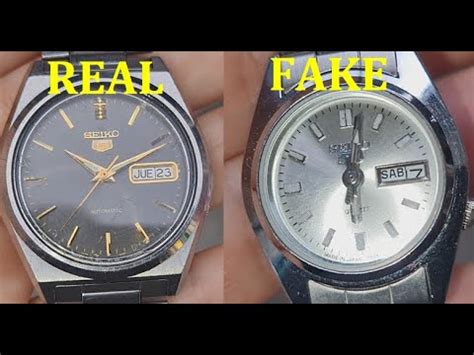 how to identify fake seiko watch|authentic seiko watch.